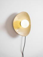 Pebble Disc Plug - in Wall Light
