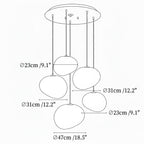 Pebble Glow Pendant Lamp
