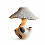 Pebble - Inlay Sculptural Plaster Table Lamp