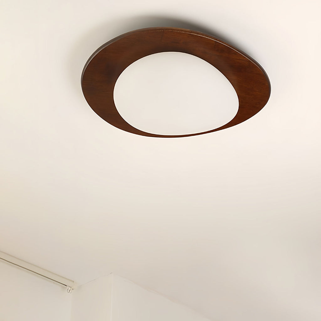Pebble Wooden Ceiling Light