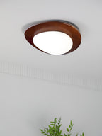 Pebble Wooden Ceiling Light