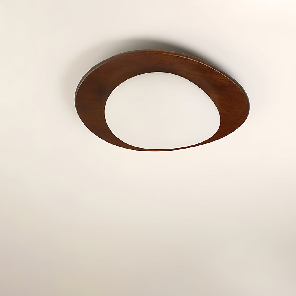 Pebble Wooden Ceiling Light