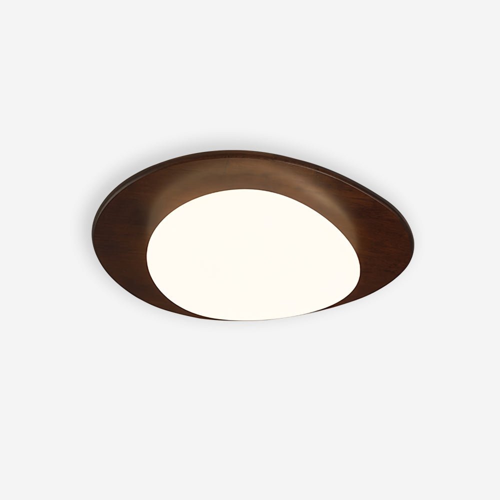 Pebble Wooden Ceiling Light