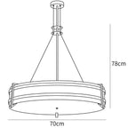 Pedesina Chandelier