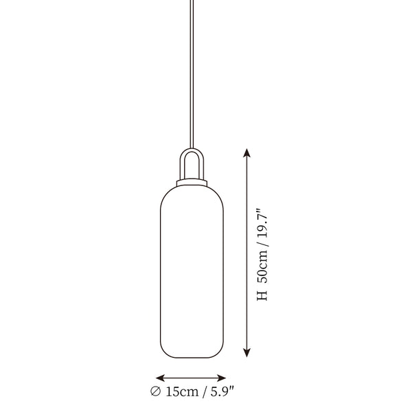 Pendulum Glass Pendant Lamp