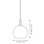 Pendulum Glass Pendant Lamp