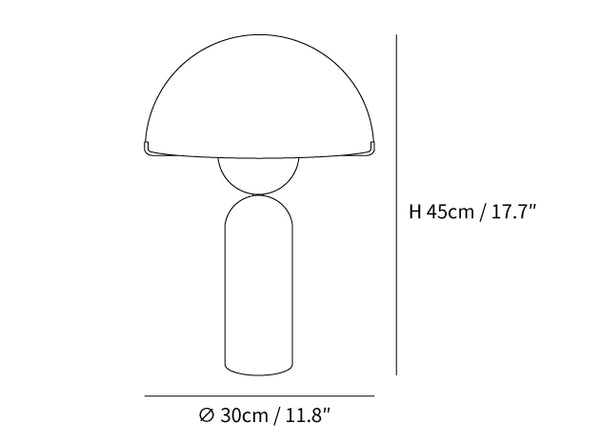 Peono Alabaster Table Lamp