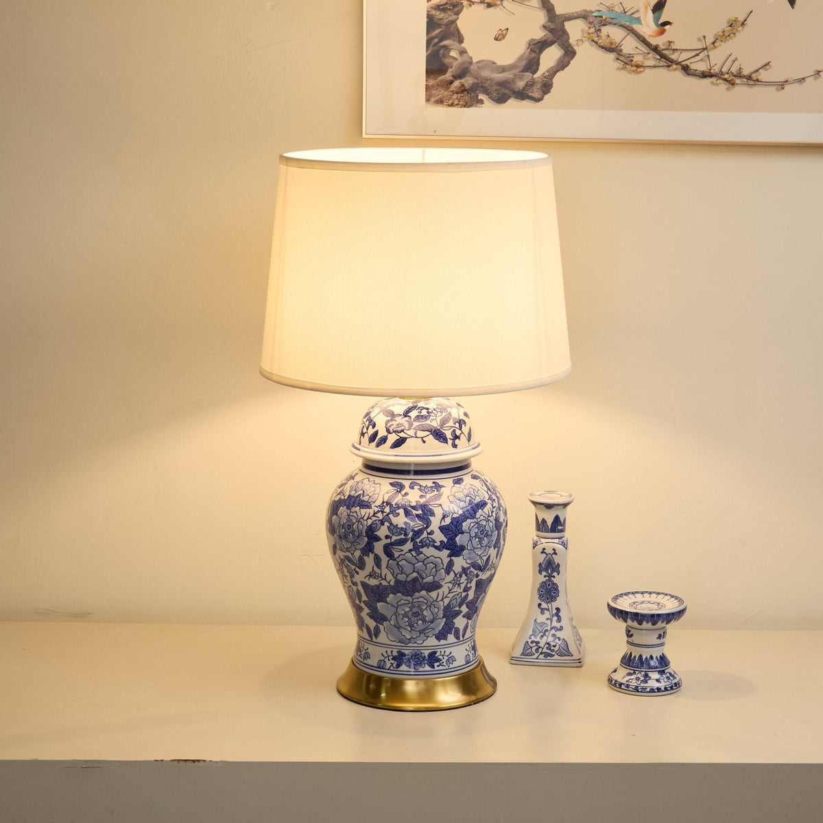 Peony Jar Table Lamp