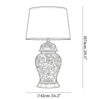 Peony Jar Table Lamp
