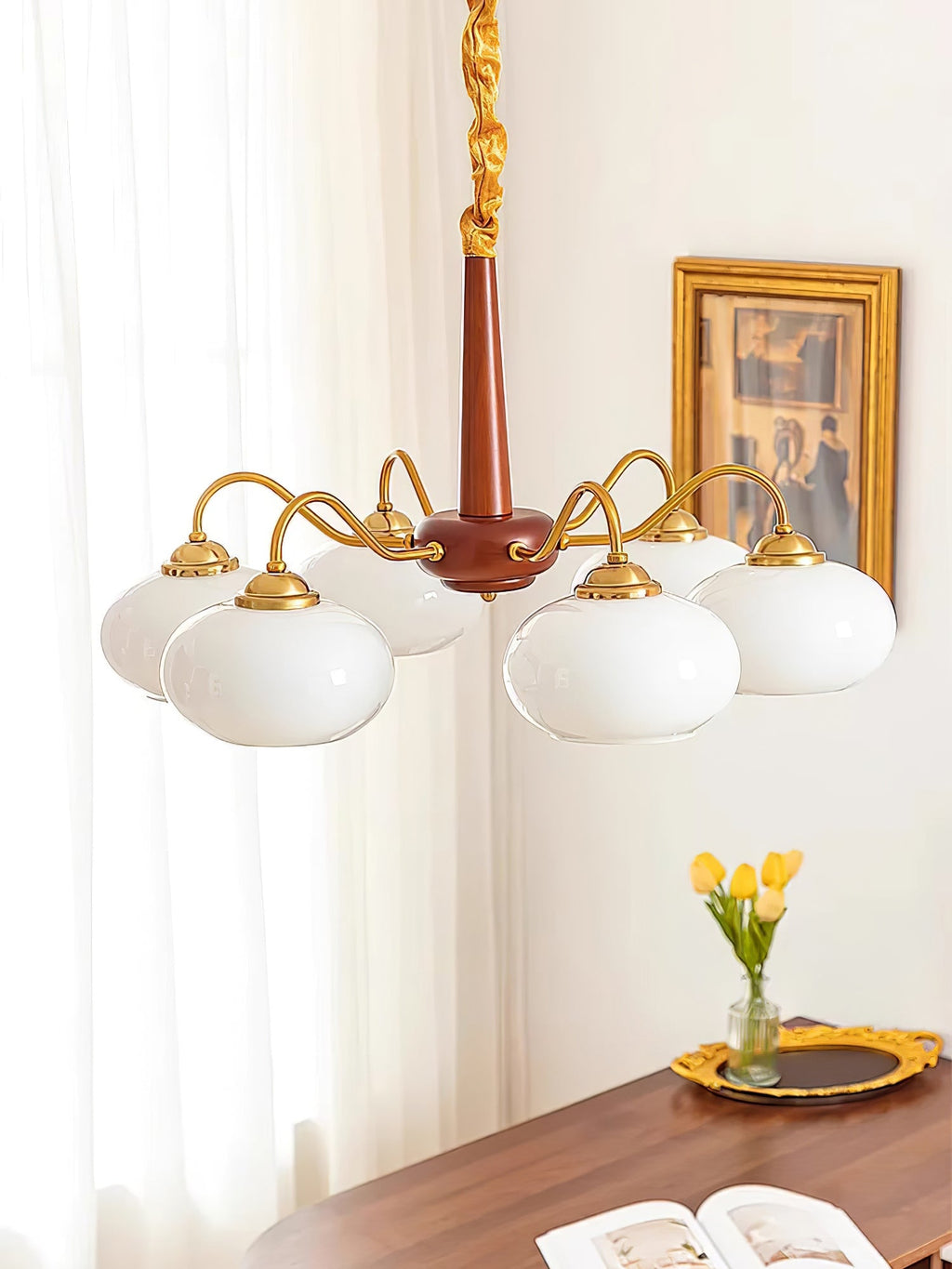 Persimmon Chandelier