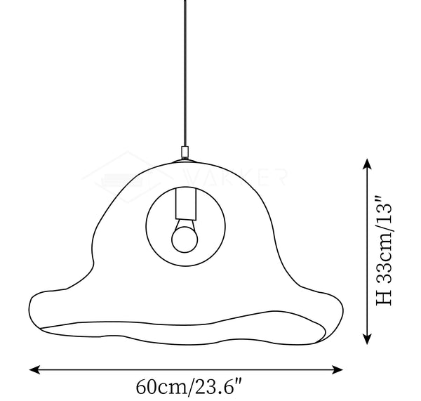 Personalized Hat Pendant Light