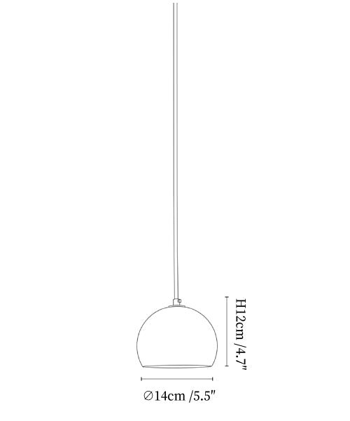 Petal Alabaster Dome Staircase Chandelier