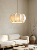 Petal Fabric Lantern Pendant Light
