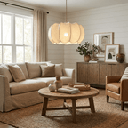 Petal Fabric Lantern Pendant Light