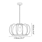 Petal Fabric Lantern Pendant Light