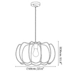 Petal Fabric Lantern Pendant Light