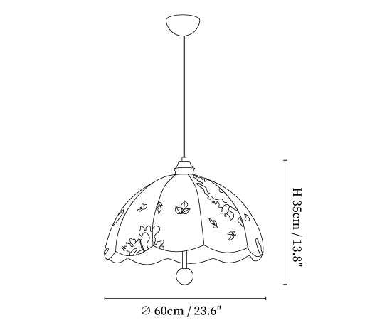 Petal Whisper Pendant Lamp