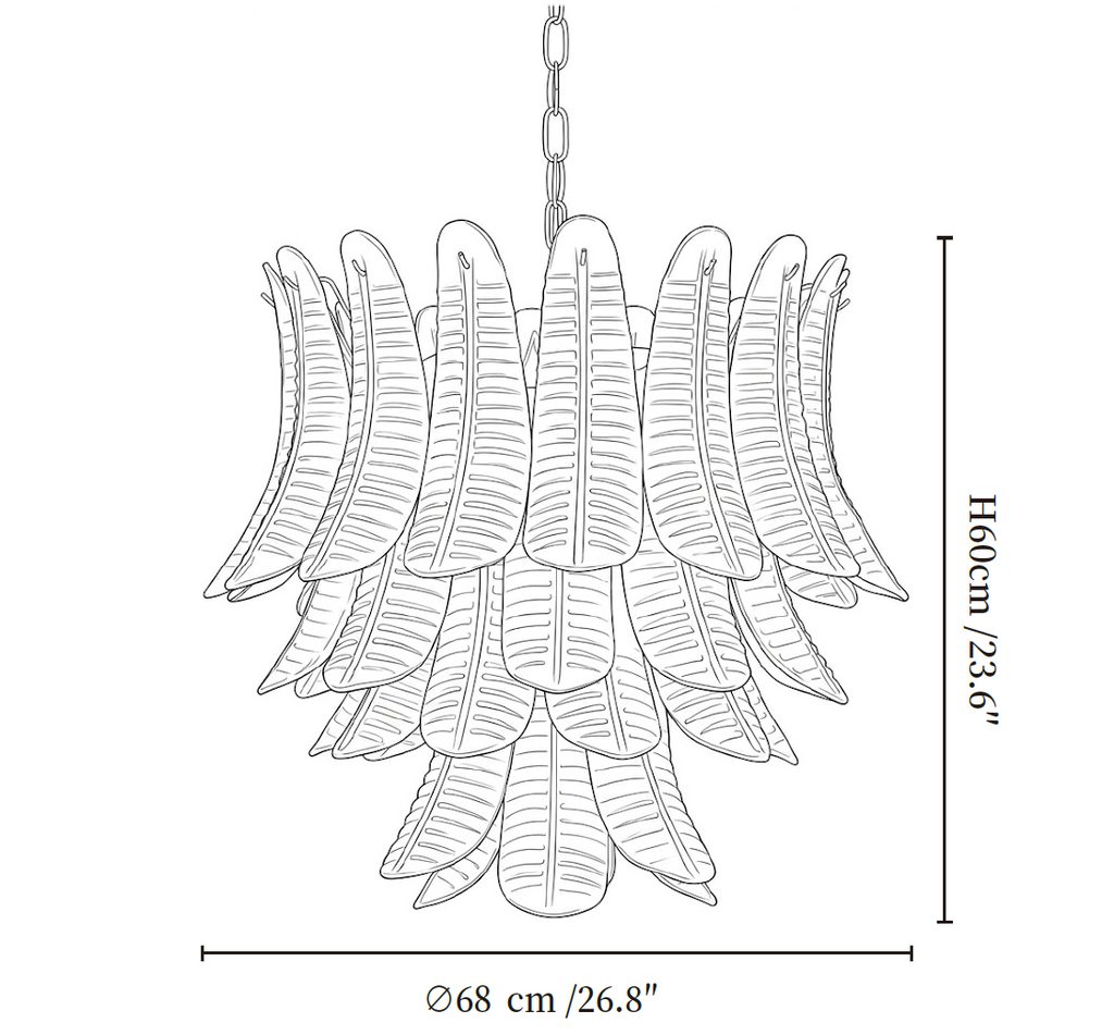 Petaline Prism Chandelier