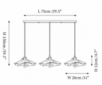 Petaline Trio Pendant Light