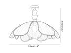 Petaline Whisper Ceiling Lamp