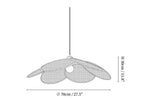 Petals Rattan Pendant Lamp