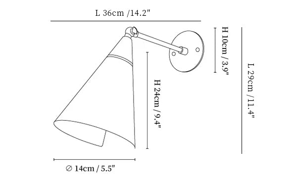 Petite Magari Wall Lamp