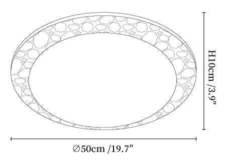 Petra Ceiling Light