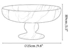 Petra Pedestal Bowl Storage Tray