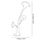 Petunia Sculpture Floor Lamp