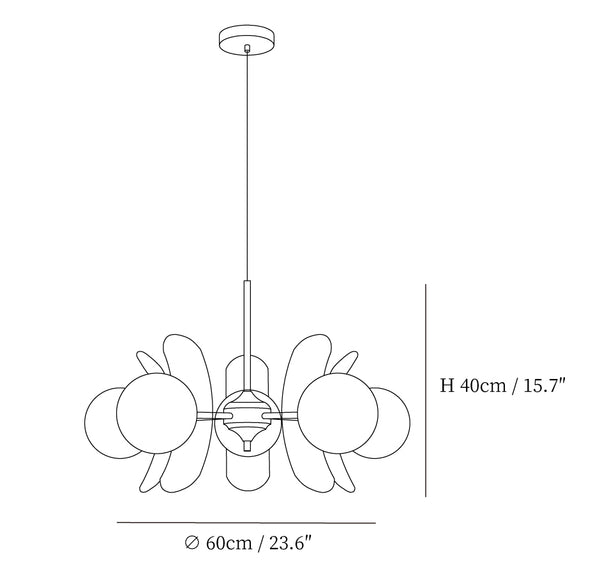 Phosphorescent Chandelier