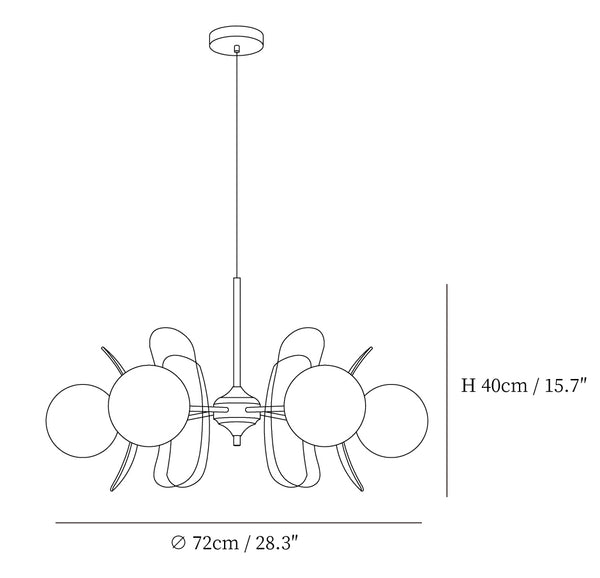 Phosphorescent Chandelier