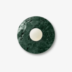Pietraluna Round Stone Disc Wall Sconce