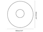 Pietraluna Round Stone Disc Wall Sconce