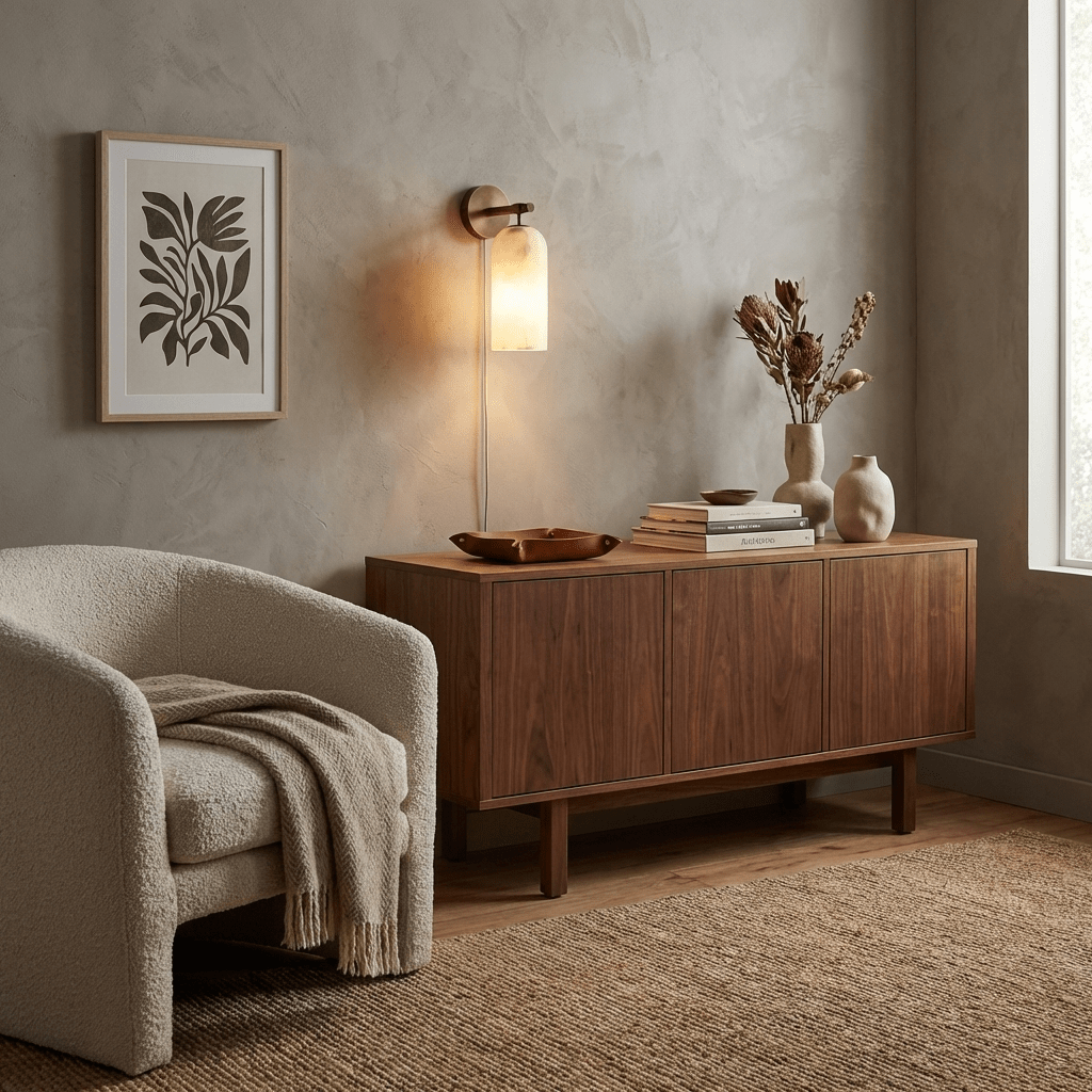 Pillar Alabaster Plug - in Wall Sconce