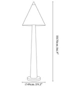 Pinecone Wooden Floor Lamp