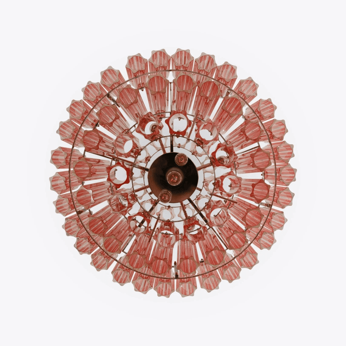 Pink Palermo Murano Chandelier
