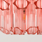Pink Palermo Murano Chandelier