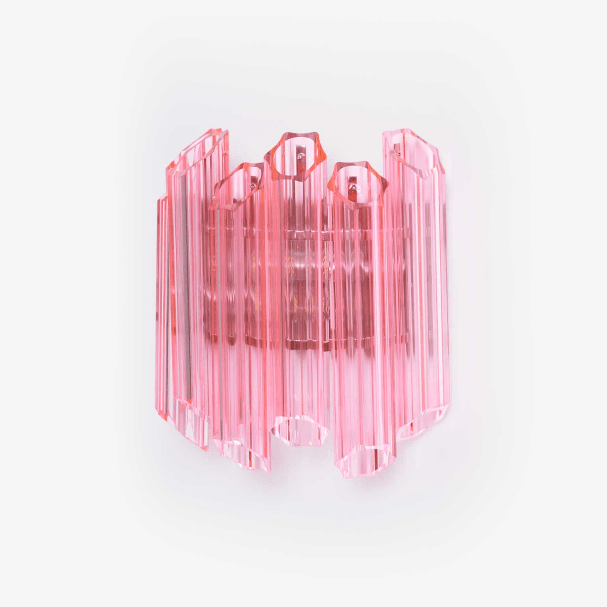 Pink Palermo Murano Wall Lamp