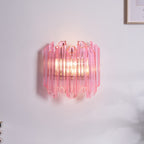 Pink Palermo Murano Wall Lamp