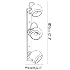 Pivot Ball Wall Light