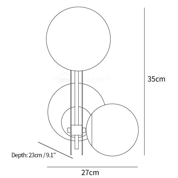 Planeta Wall Lamp