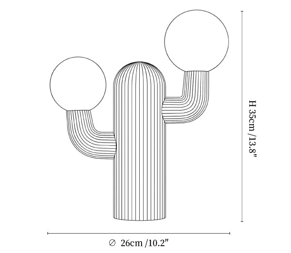 Playline Cactus Table Lamp