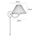 Pleated Wall Lamp