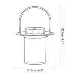 Pod Portable Rechargeable Alabaster Table Lamp