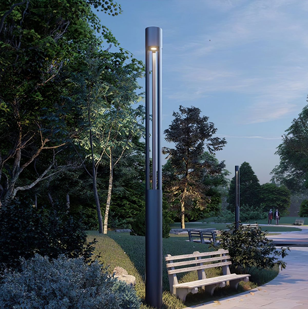 Pole Outdoor Post Garden Light