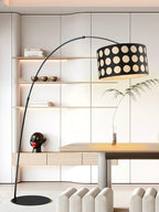 Polka Arc Fabric Floor Lamp