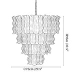 Pollensa Glass Chandelier
