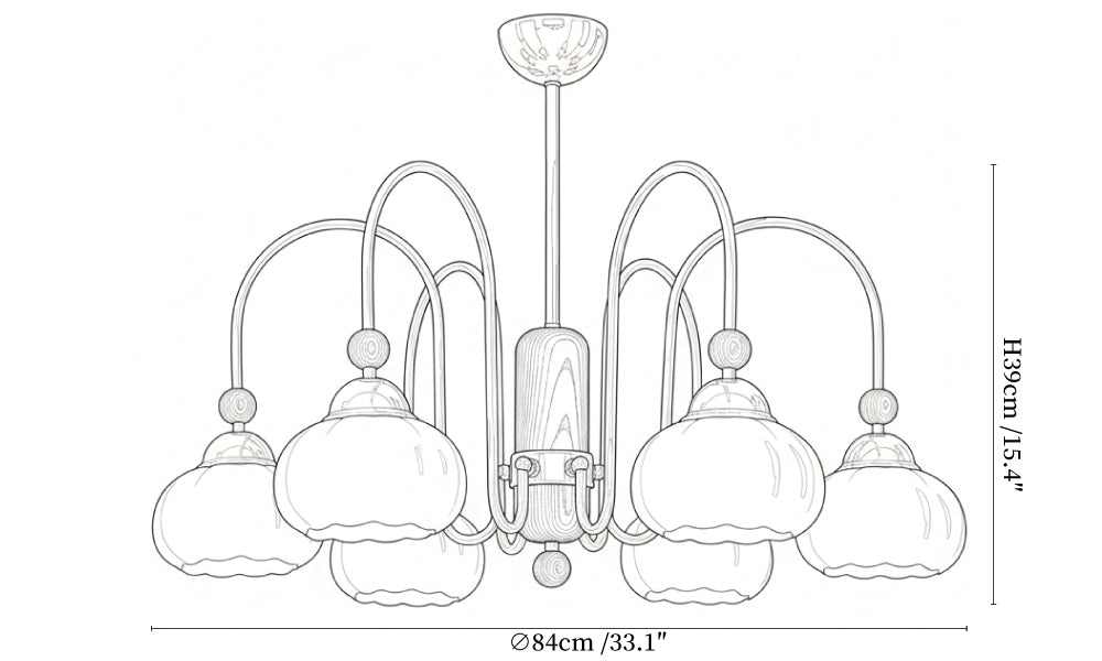 Pomona Chandelier