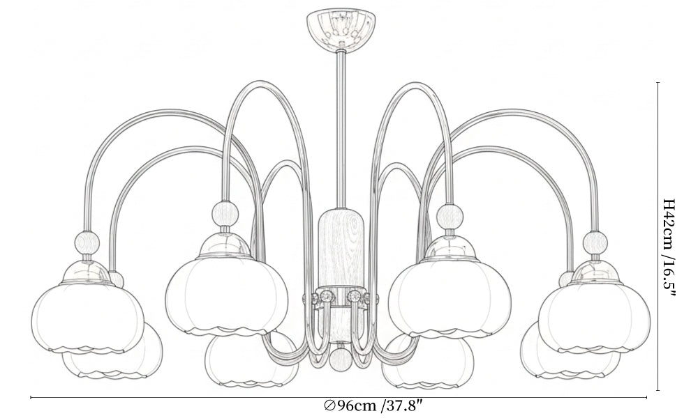 Pomona Chandelier