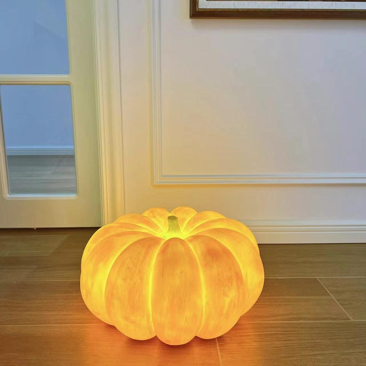 Portable Pumpkin Built-in Battery Table Lamp